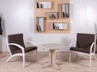 Fauteuils et table Brice